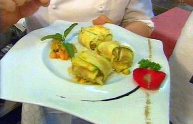 RTVE Cocina - Calabacín relleno de langostinos