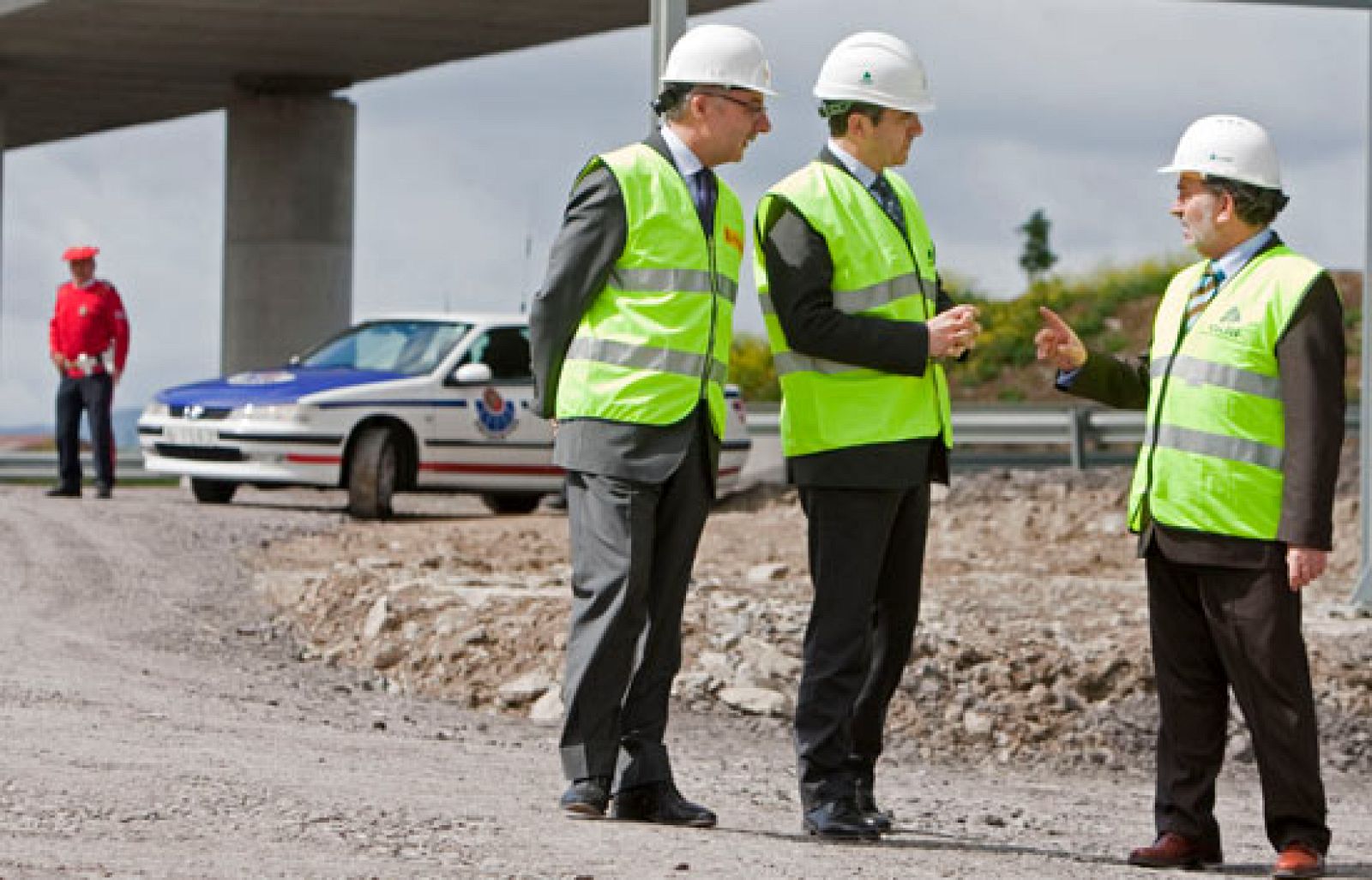 José Blanco y Patxi López visitan las obras de la Y vasca | Ver
