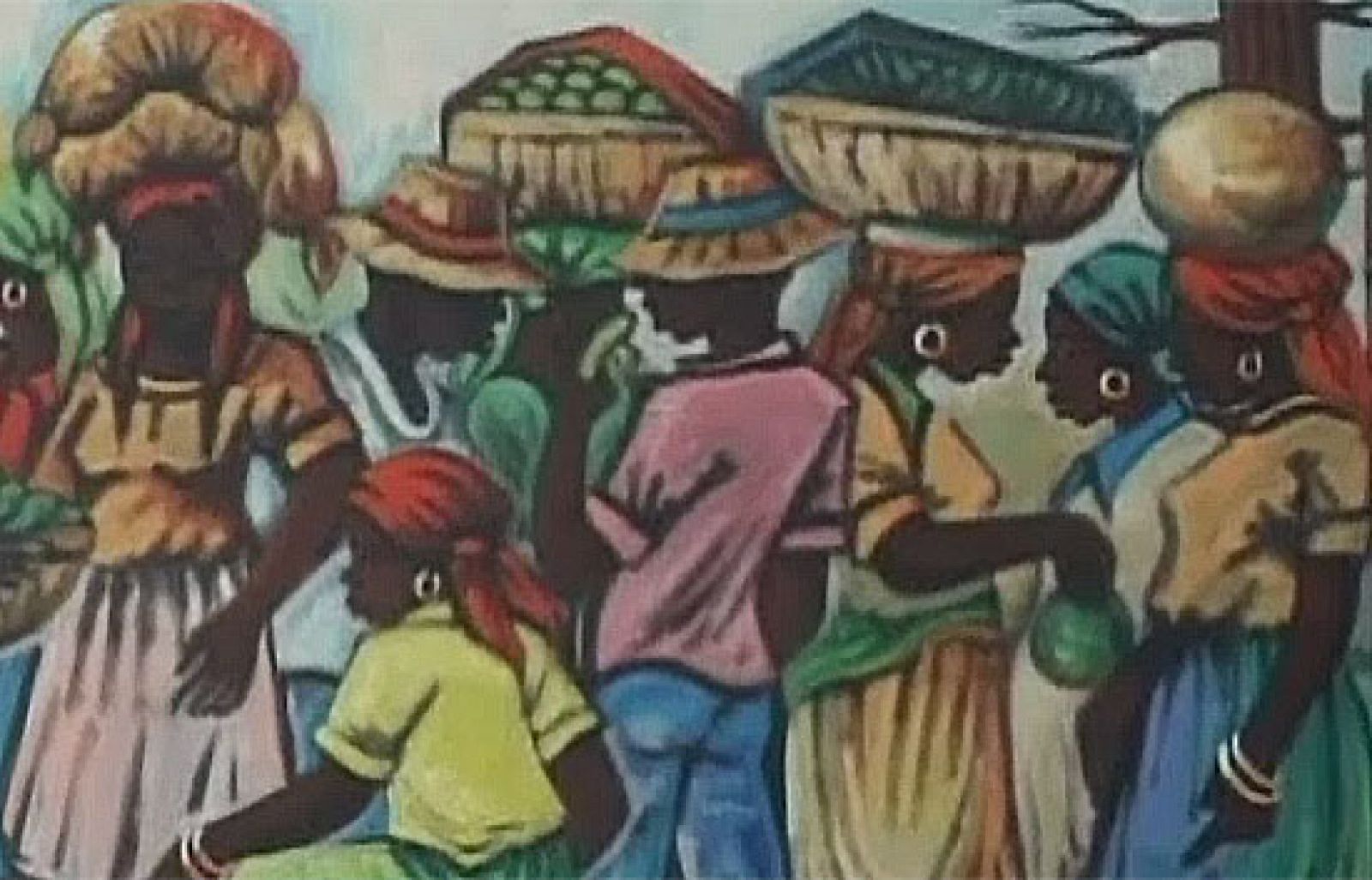 Un grupo de jóvenes artistas de Haití eligen la pintura como medio de expresión | Ver