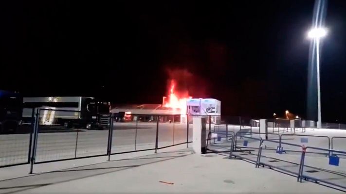  - Un incendio en Jerez calcina todas las motocicletas de MotoE