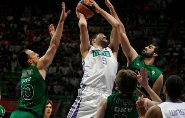 Baloncesto en RTVE - El Madrid golpea al Joventut
