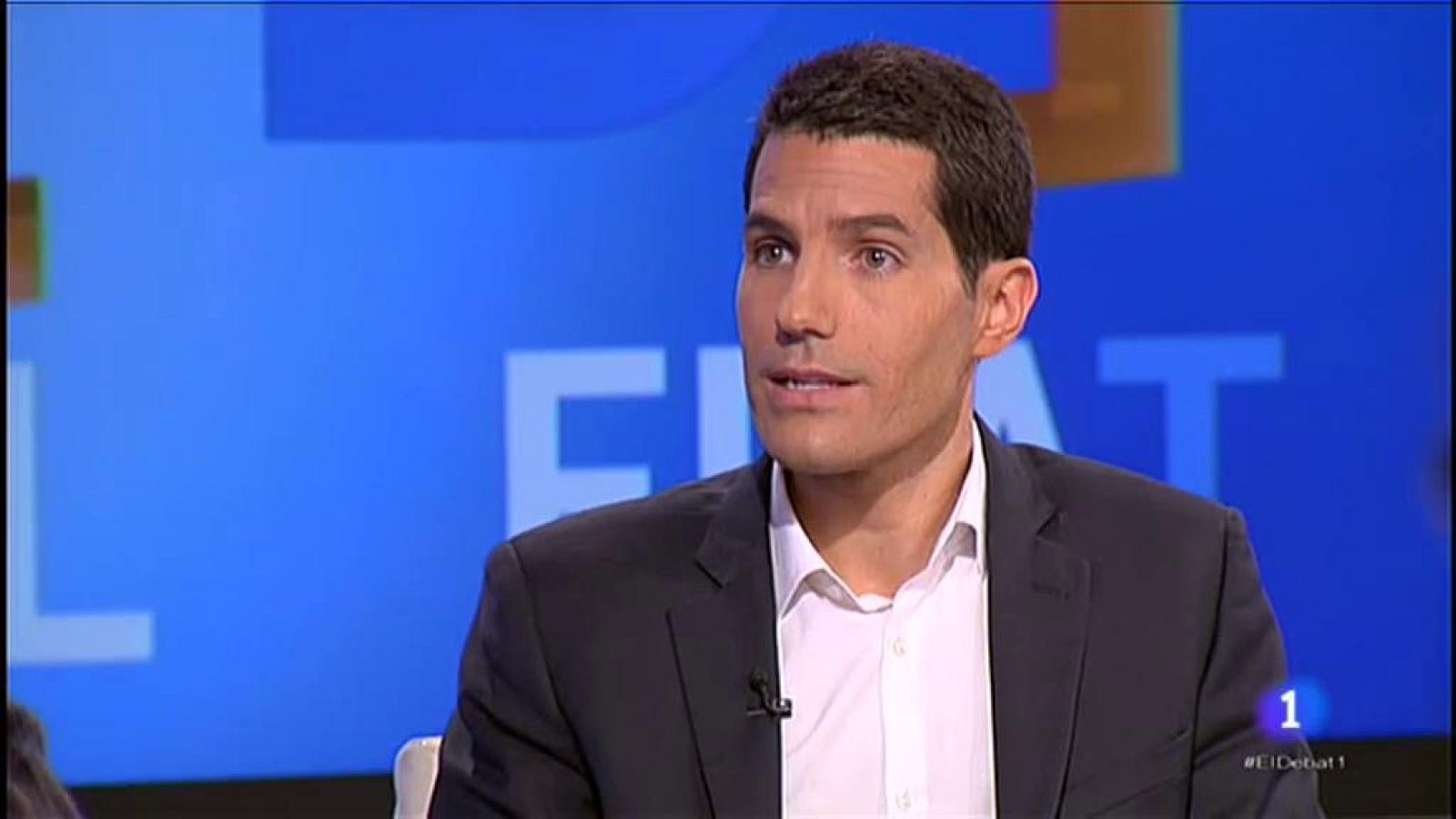 Vídeo sobre El Debat de La 1 amb entrevista a Nacho Martín Blanco, diputat de Ciutadans