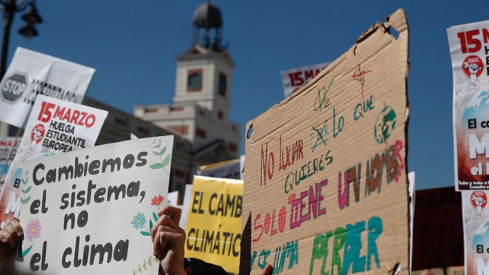Informativo 24h - Manifestacion en Madrid para contra el cambio climático