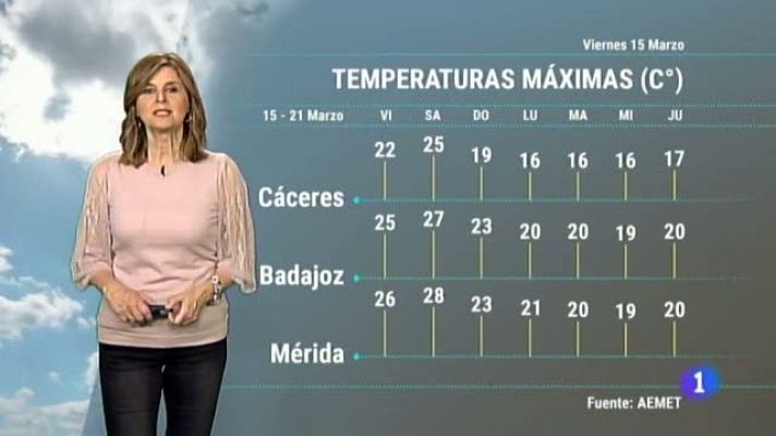 Noticias de Extremadura - El tiempo en Extremadura - 15/03/19