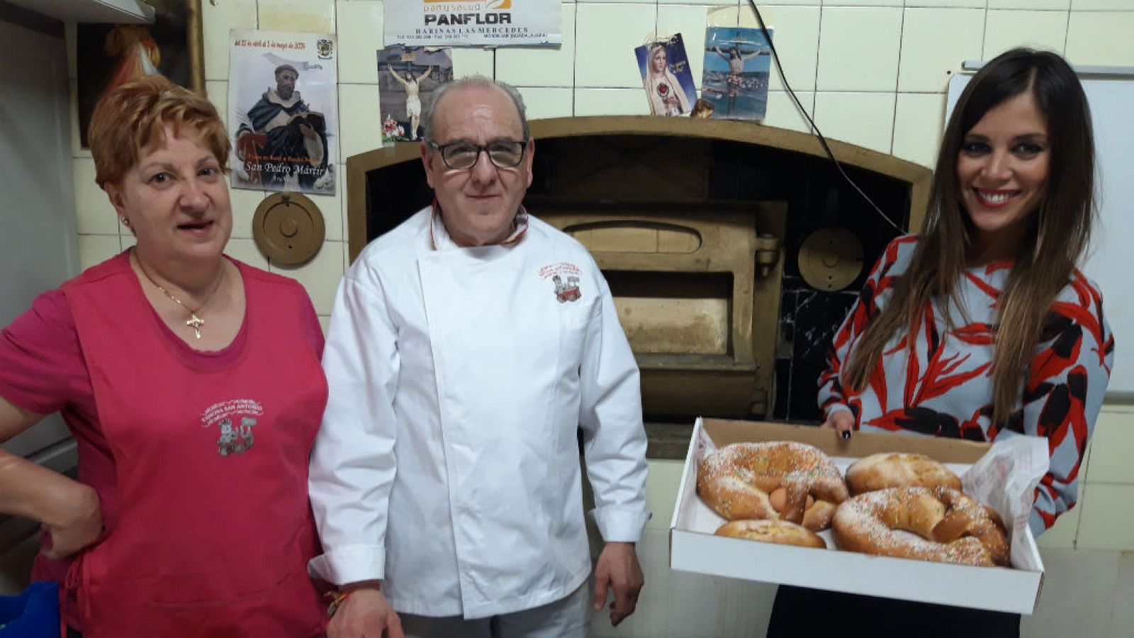 Un horno para hornear un hornazo