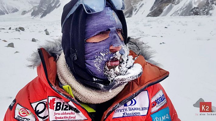 Telediario 1 - Txikon abandona su aventura y el K2 sigue sin ser ascendido en invierno
