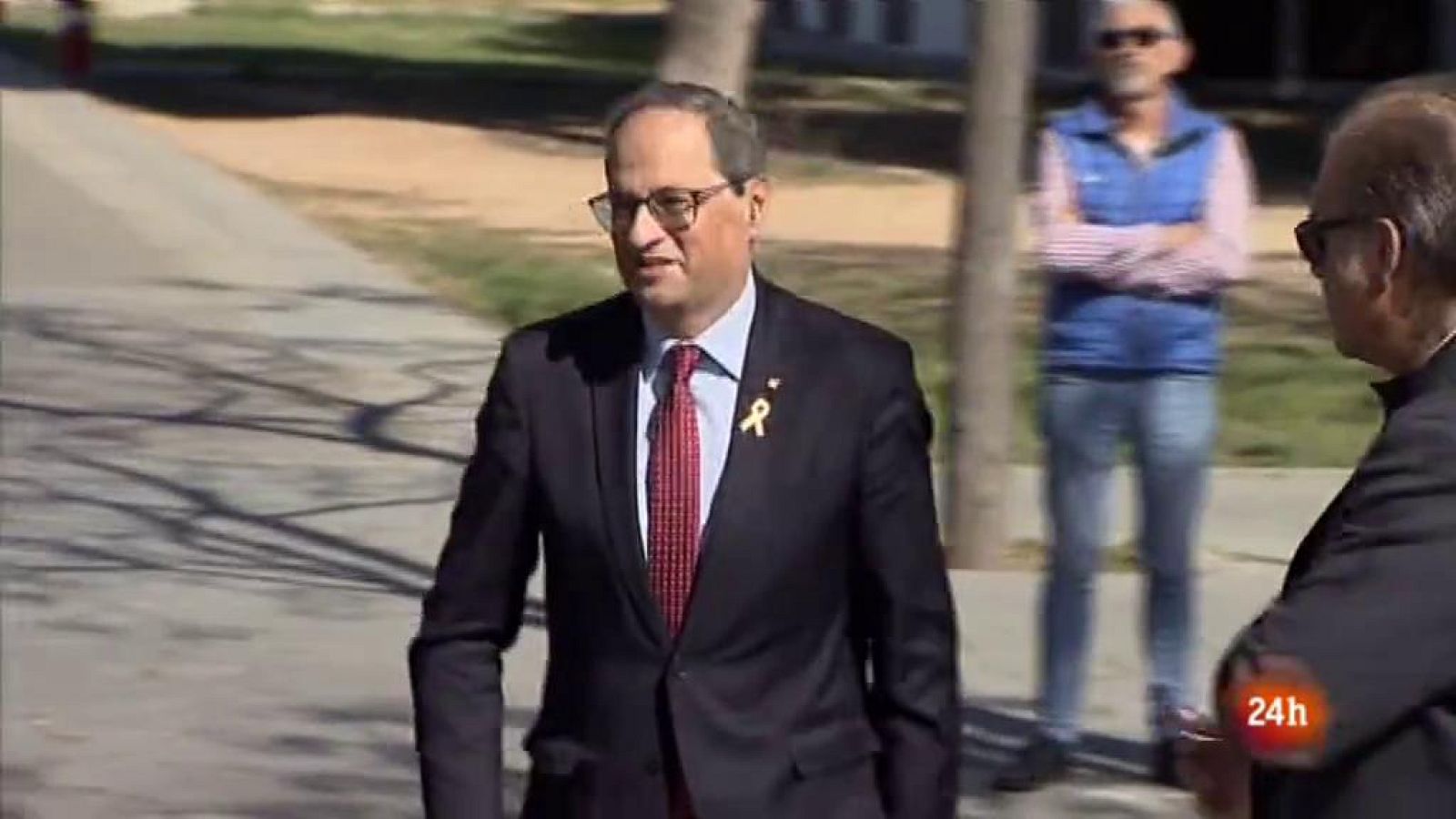 Vídeo sobre l'anàlisi de l'actualitat política sobre els llaços grocs. Vespre 24 del 15/03/2019