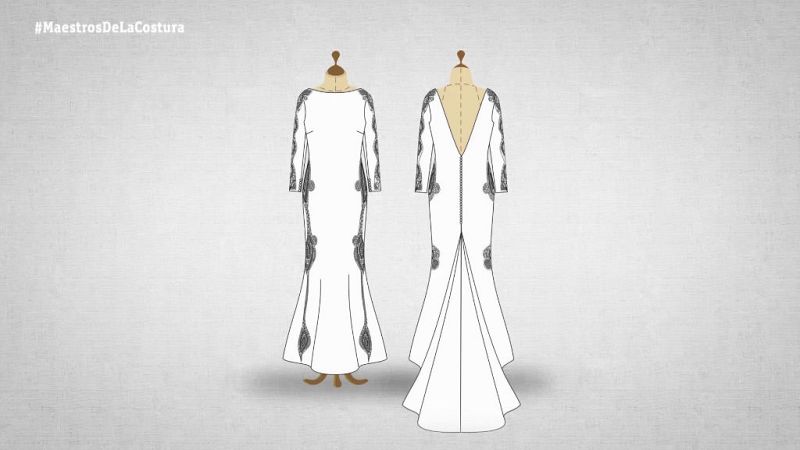 Patrones paso a paso: Vestido de novia condesa | Ver