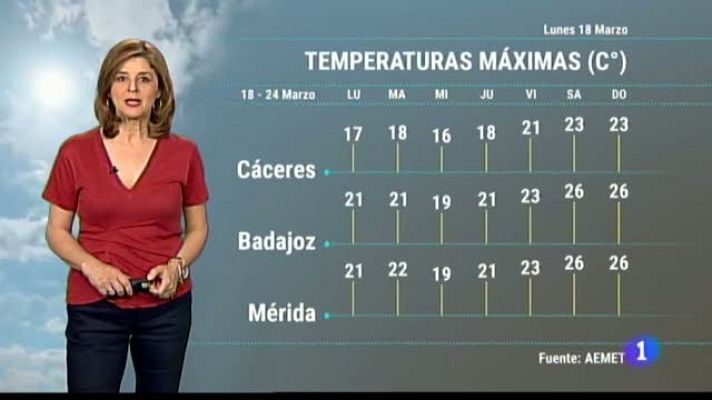 Noticias de Extremadura - El tiempo en Extremadura - 18/03/19