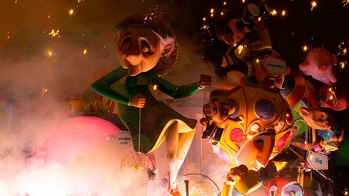 Fallas - Nit de la Cremá 2019