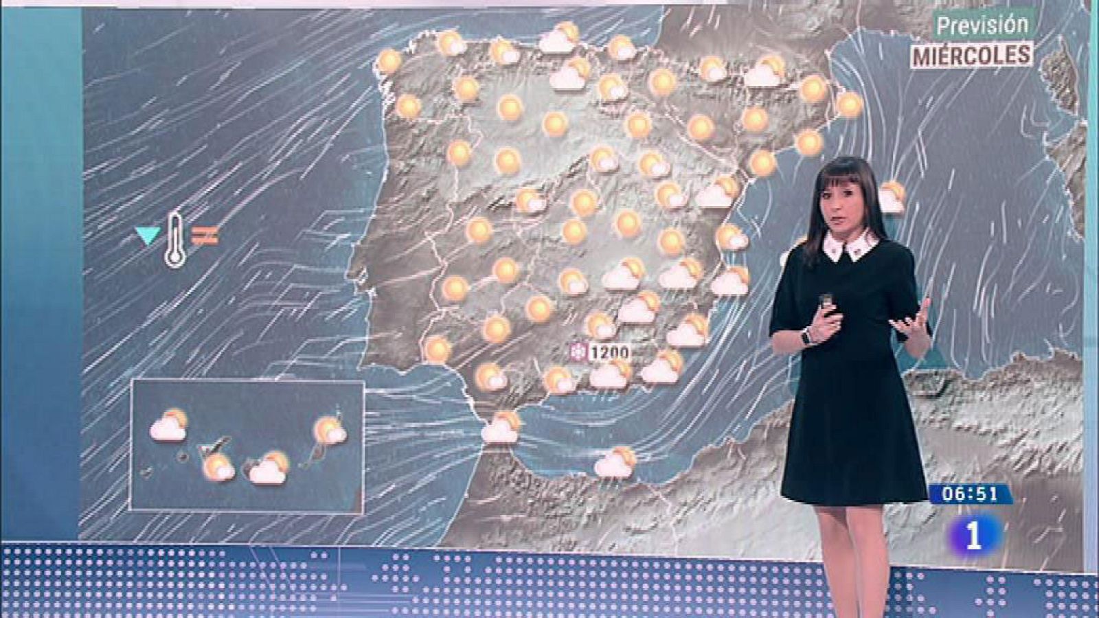 Hoy, viento fuerte en amplias zonas de la península, Baleares y Canarias