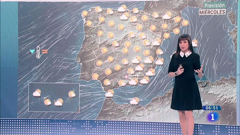 Hoy, viento fuerte en amplias zonas de la península, Baleares y Canarias