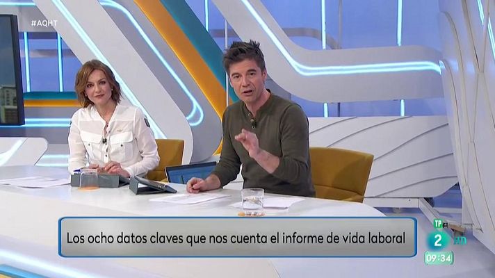 Aquí hay trabajo - 8 datos clave de tu informe de vida laboral