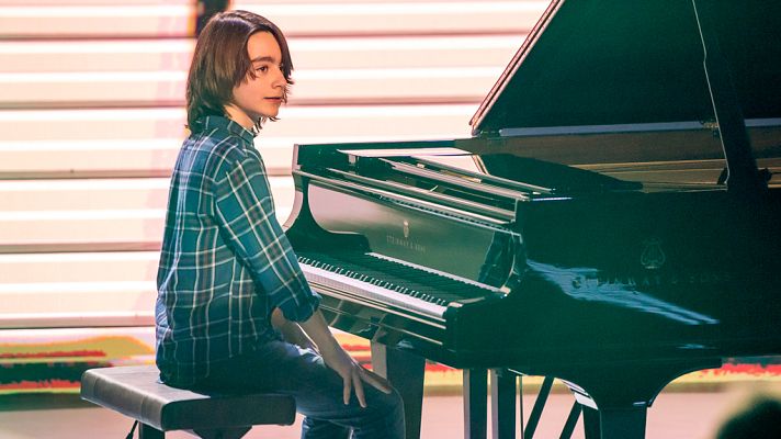 Prodigios - La gran habilidad de Pelayo Garrido frente al piano