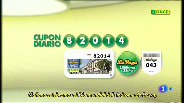 Sorteos ONCE - Sorteo ONCE - 20/03/19