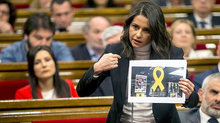 La noche en 24h - Arrimadas crtica las "artimañas" del Govern con los lazos