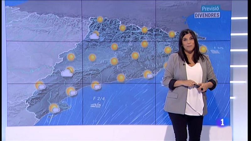 Vídeo sobre el temps a Catalunya el 21/03/2019