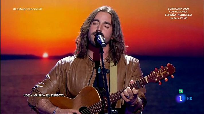  - Andrés Suárez canta 'Mediterráneo'