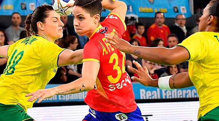 Balonmano - Las Guerreras ganan a Brasil y conquistan el Torneo Internacional de España