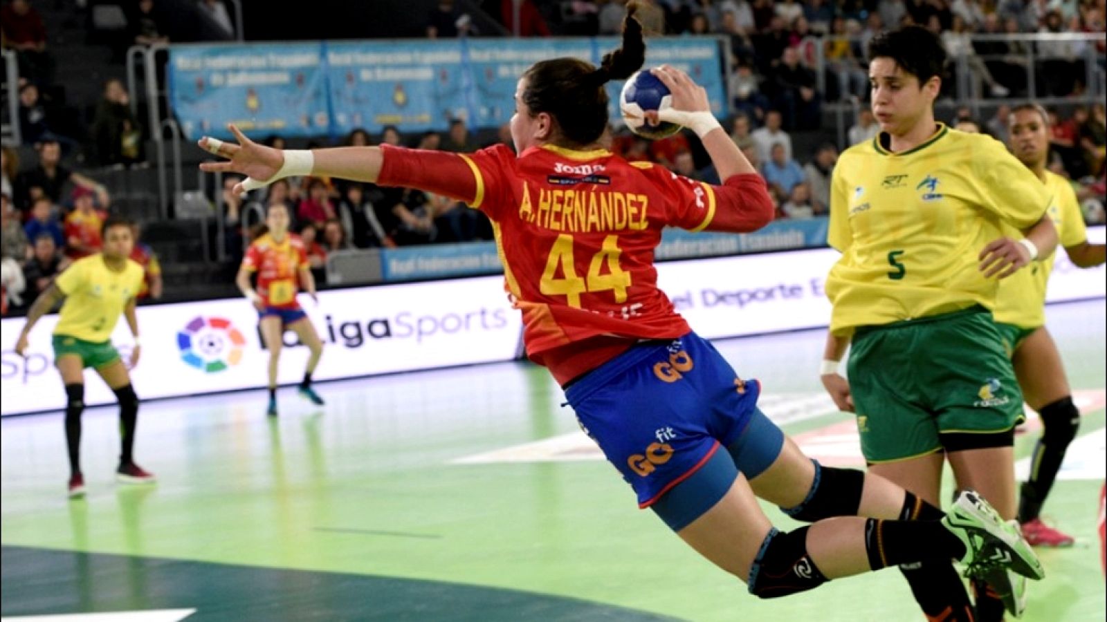 Balonmano - Torneo Internacional de España Femenino: España - Brasil - ver ahora