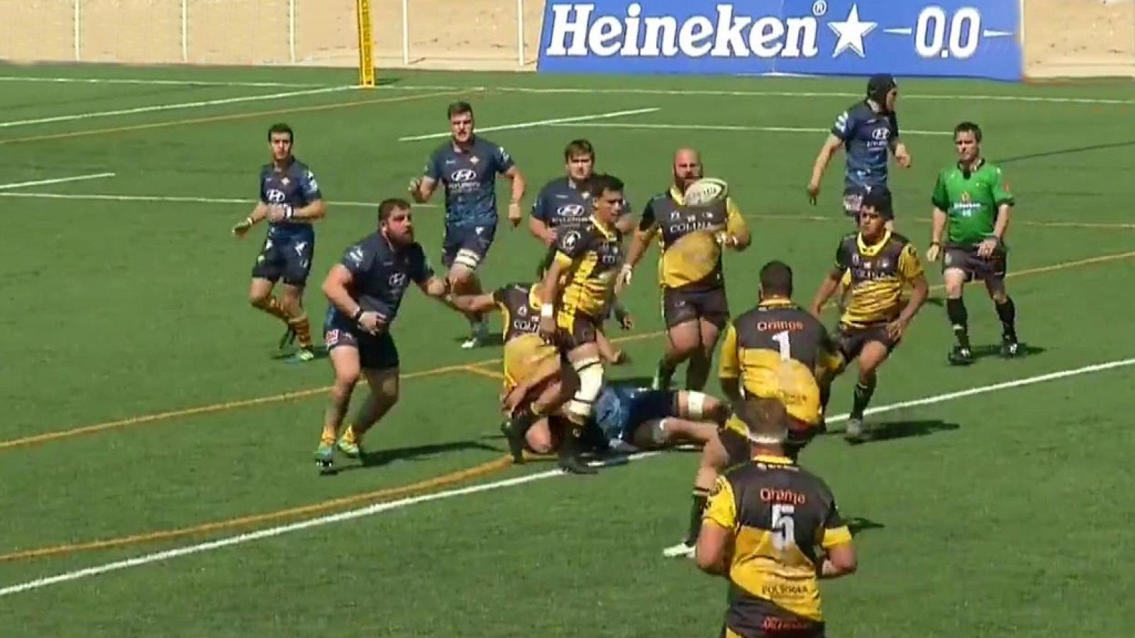 Rugby - Liga Iberdrola División de Honor Masculina 19ª jornada: CD Aparejadores Burgos - UE Santboiana - ver ahora