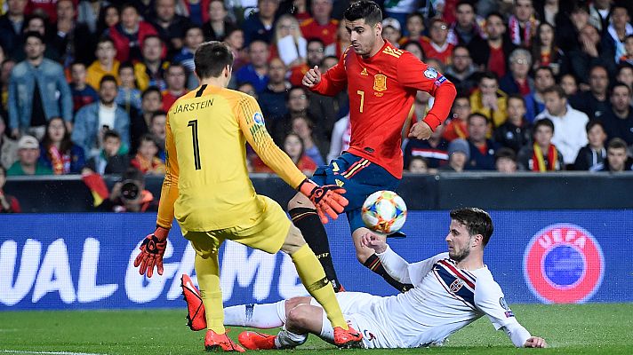 Telediario 1 - Preocupación por la falta de gol en la selección