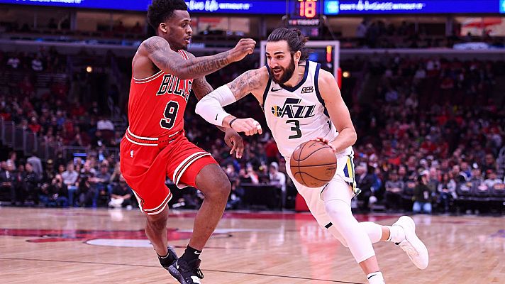 Telediario 1 - Ricky Rubio dirige la victoria de los Jazz