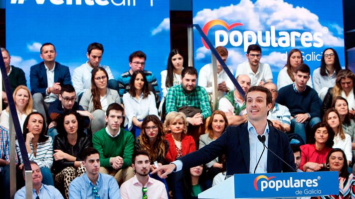 Informativo 24h - Cataluña, la Constitución o "el miedo", entre los temas tratados en los actos de precampaña