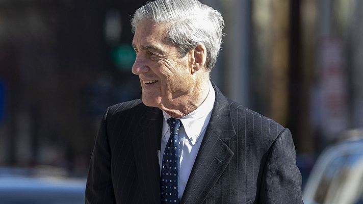 Telediario 1 - El informe del fiscal Mueller concluye que ni Trump ni nadie de su campaña conspiraron con Rusia en las elecciones