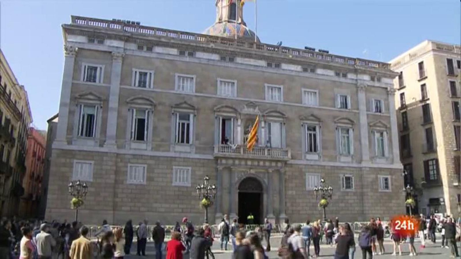 Vídeo sobre l'anàlisi de l'actualitat política sobre els llaços grocs. Vespre 24 del 22/03/2019