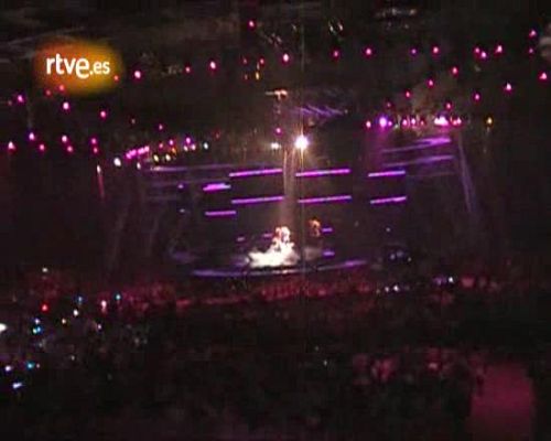 Eurovisión - Soraya en el Olimpiisky