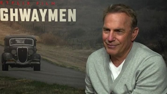 Telediario 1 - Kevin Costner tumba el mito de Bonnie y Clyde en 'Emboscada final'