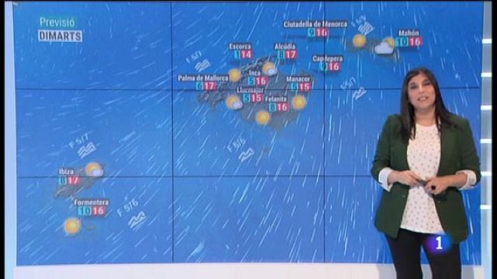 Informatiu Balear - El temps a les Illes Balears - 25/03/19