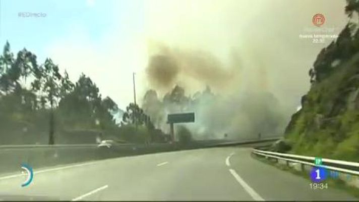 España Directo - Incendios en Galicia