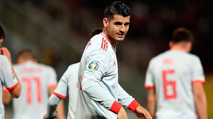 Eurocopa en juego - Morata rompe el muro de Malta para España