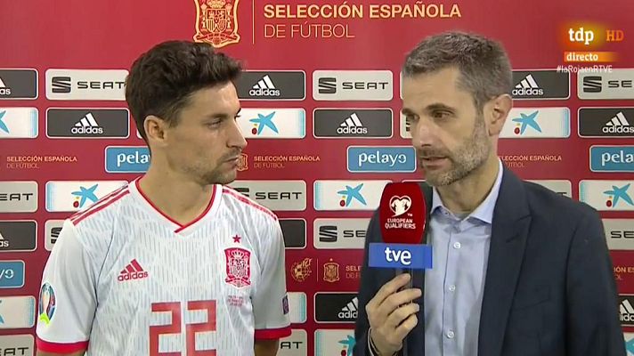 Eurocopa en juego - Navas: "Le doy las gracias al míster por la confianza"