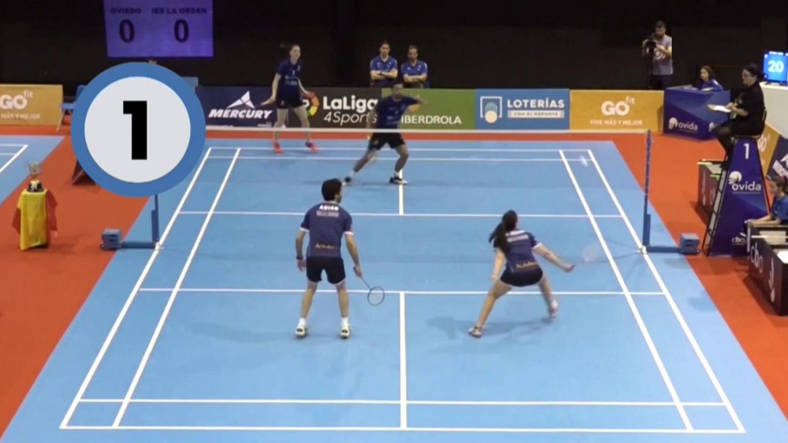 Bádminton - Liga Nacional División de Honor 2018/19, Final Ida Resumen - ver ahora