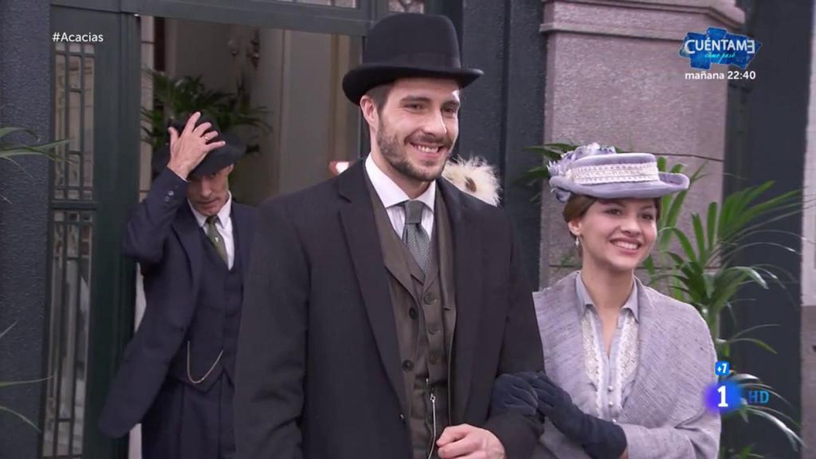 Acacias 38 - Cinta se pasea con Norberto por 'Acacias' | Ver