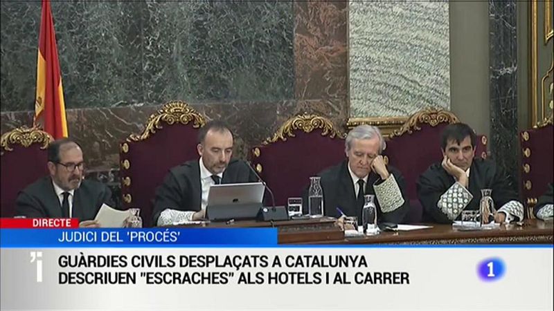 La Guàrdia Civil denuncia haver patit escarni
