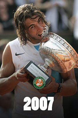 Tenis - 2007 vencedor: Nadal