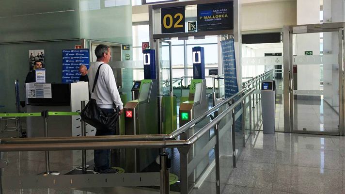 Telediario 1 - La seguridad que viene: controles biométricos para agilizar colas en los aeropuertos