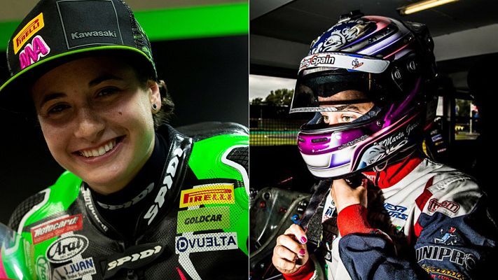 Telediario 1 - Ana Carrasco y Marta García se ponen a punto para la nueva temporada