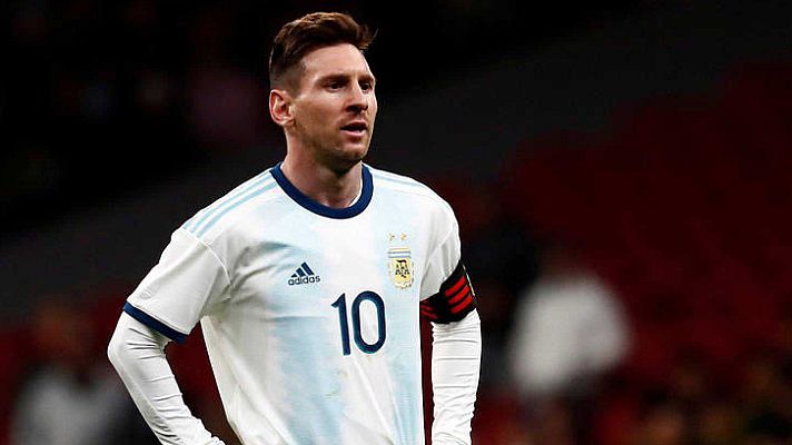 Telediario 1 - El enfado de Messi en Argentina