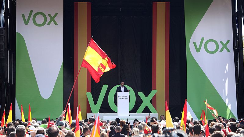 Abascal: "España ni se discute, ni se dialoga ni se negocia, la unidad de España se defiende hasta sus últimas consecuencias"