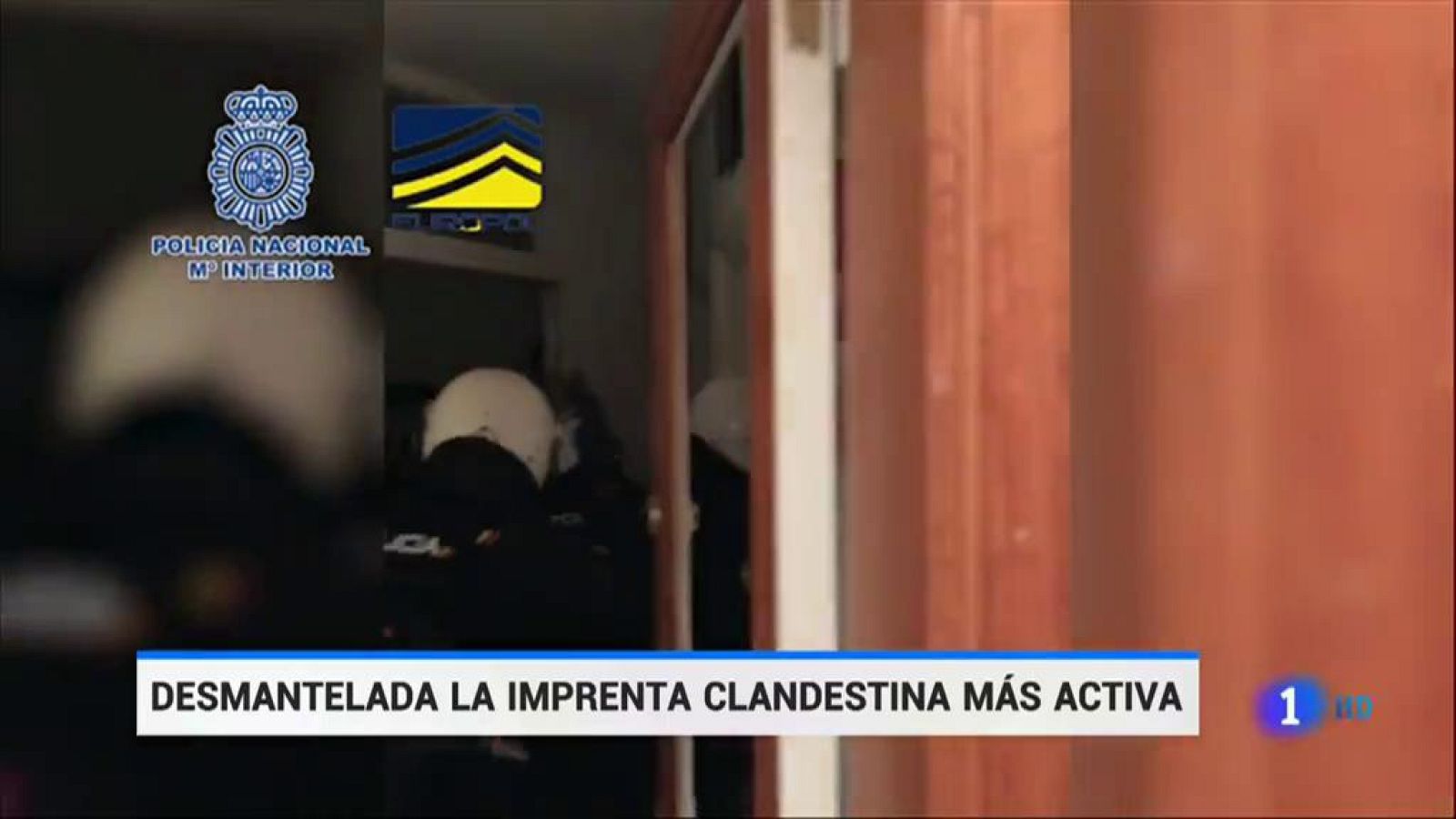 Desmantelan la imprenta clandestina más activa de España