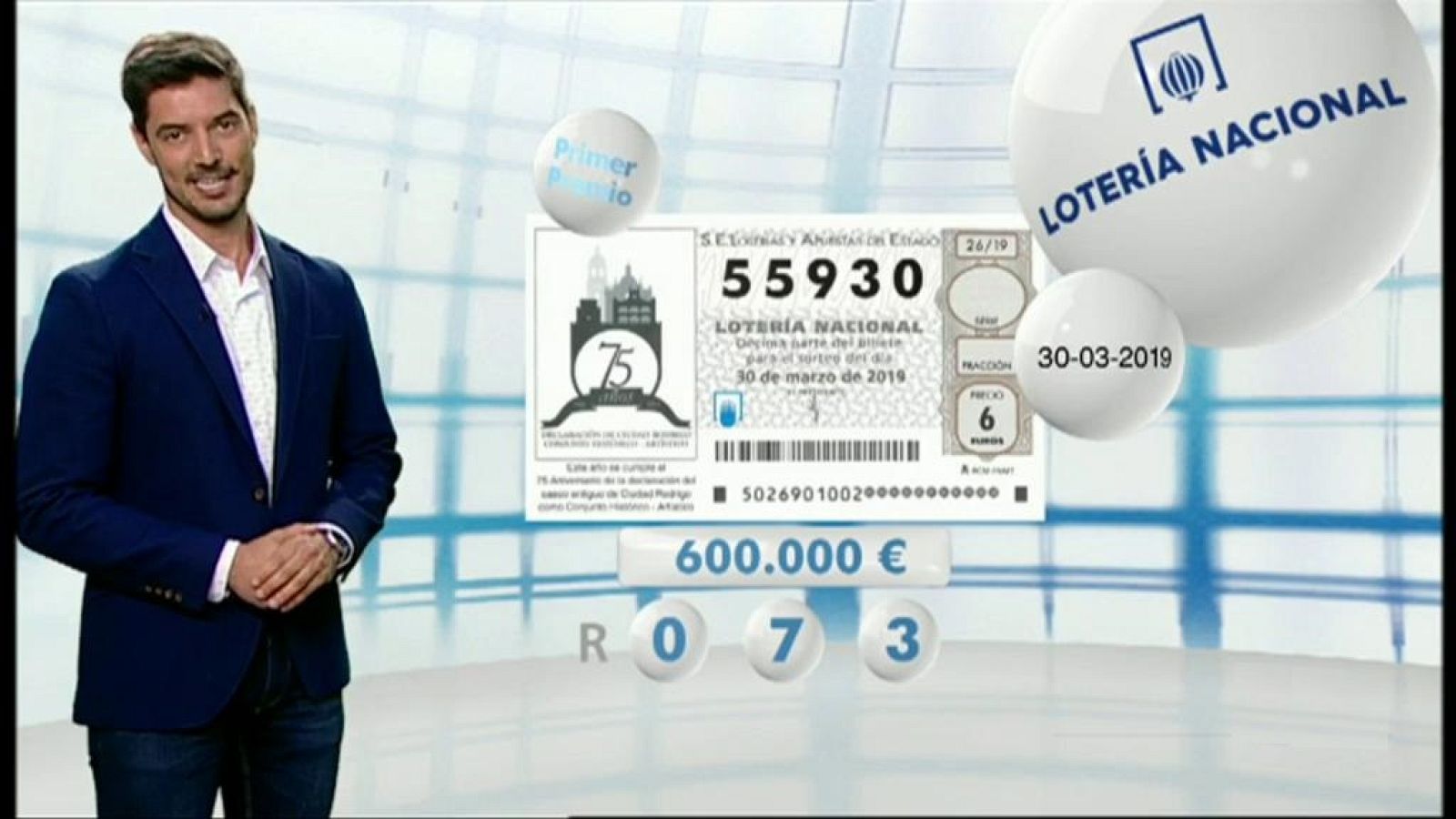 Lotería Nacional - 30/03/19 - ver ahora