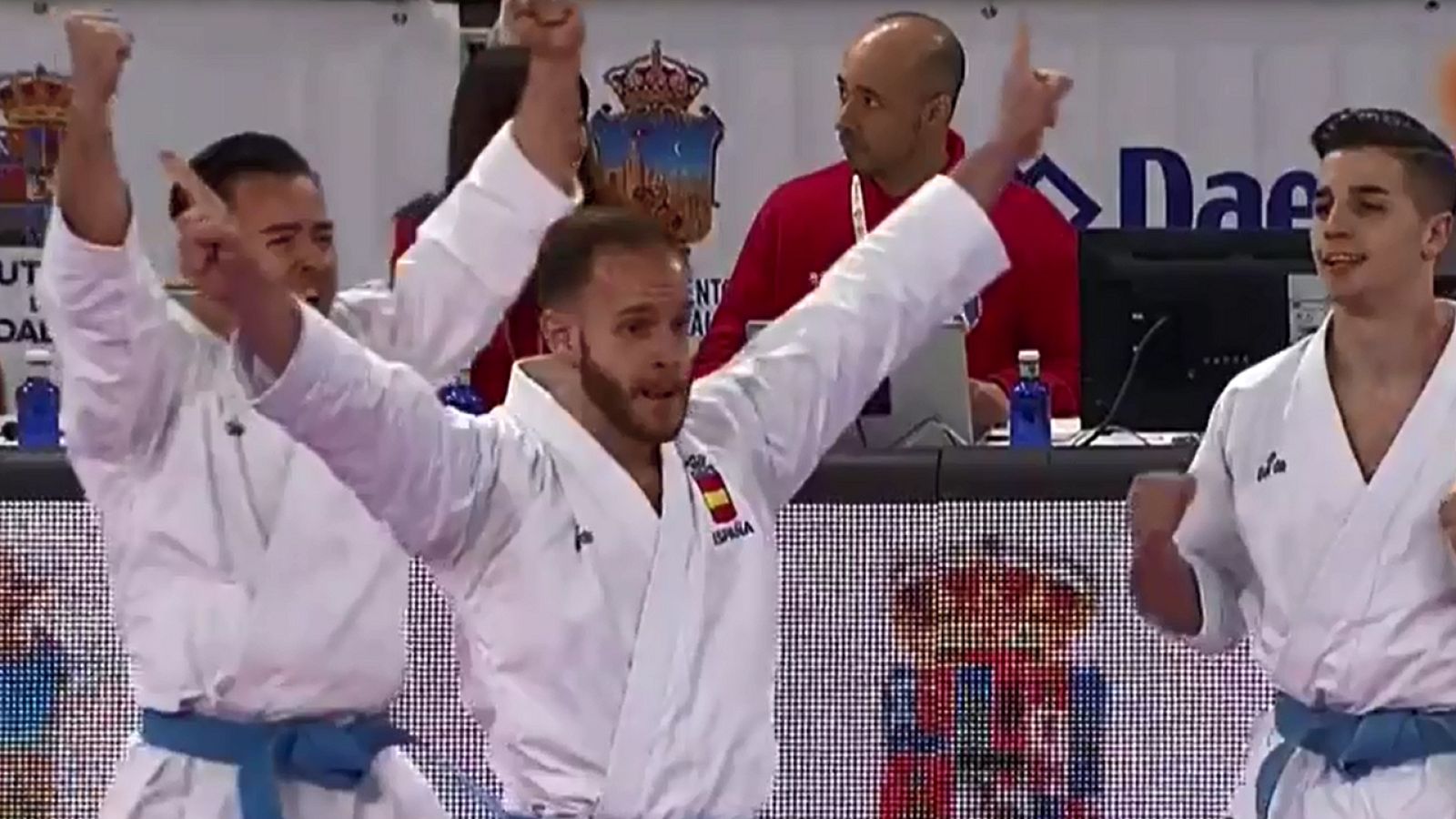 Europeos de kárate 2019 | Kata del equipo masculino español que le dio el título europeo - Kárate | Ver