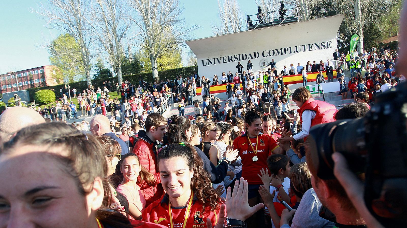 Europeo femenino de rugby | Nuevo récord de asistencia a un partido de rugby femenino en España | Ver