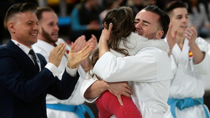 Telediario 1 - España se mantiene al frente del kárate europeo