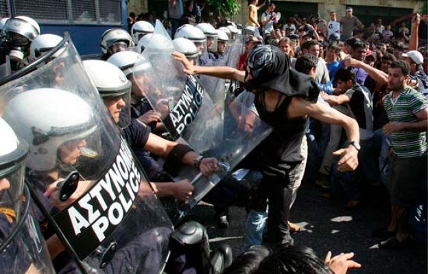  - Protesta musulmán en Atenas